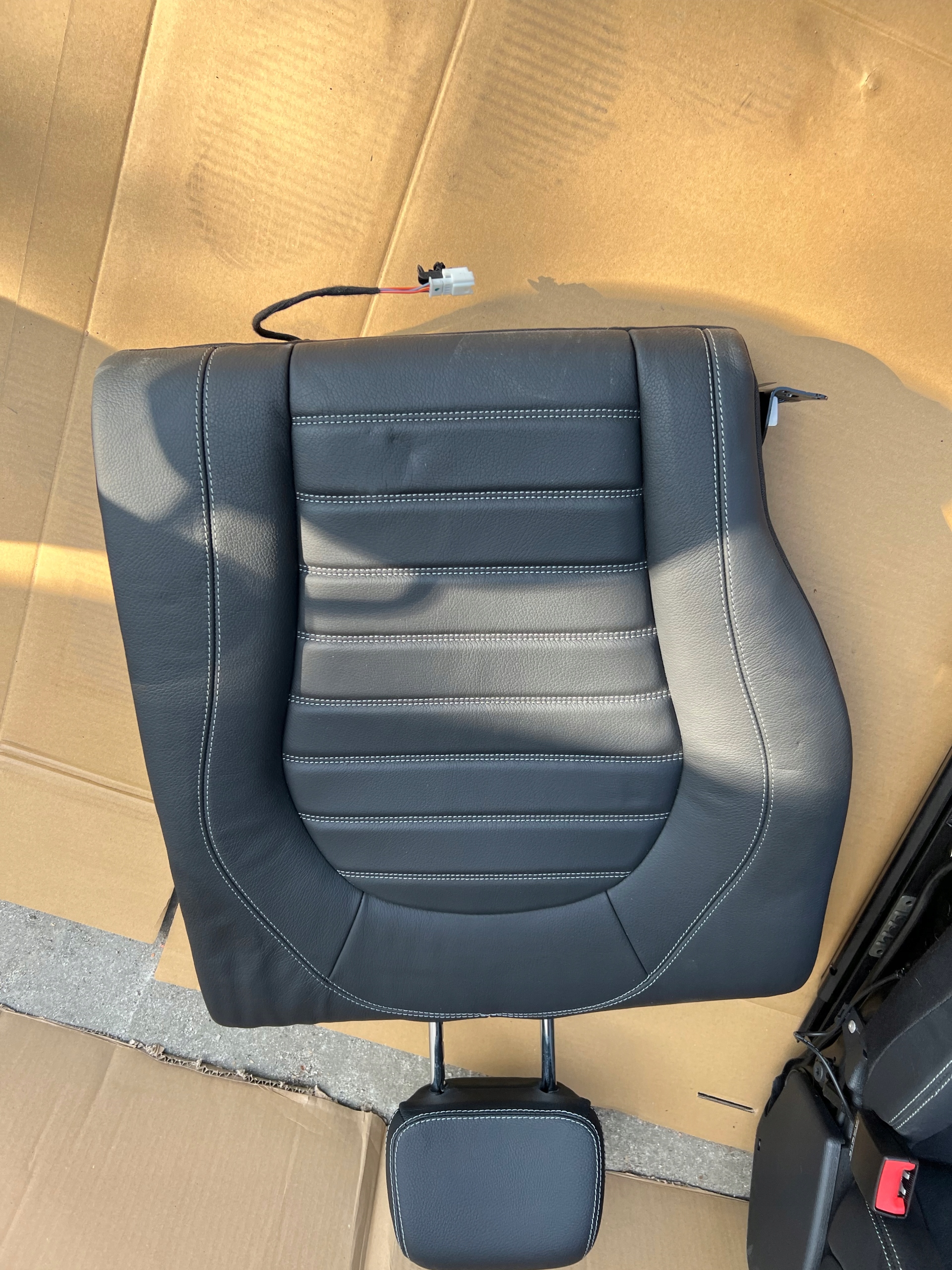 Intérieur cuir Mercedes GLC X253 2014–2019 sièges avant arrière complet – Image 5