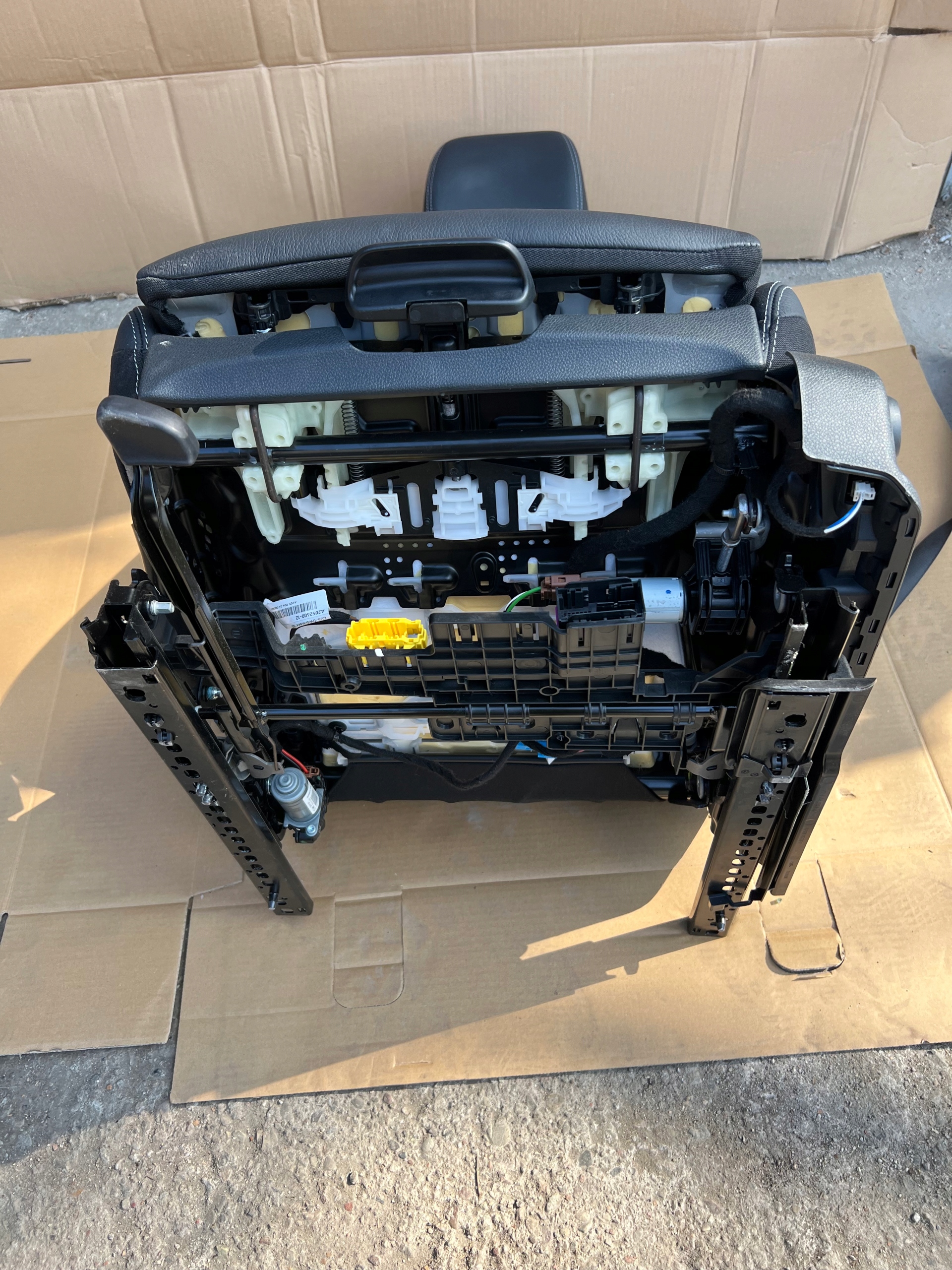 Intérieur cuir Mercedes GLC X253 2014–2019 sièges avant arrière complet – Image 4