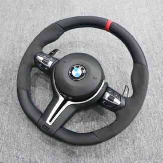 Volant Alcantara + Cuir pour BMW X1 F48 / F20 / F21 / E46 / X3 F25 / Série M5 – Sport & Performance