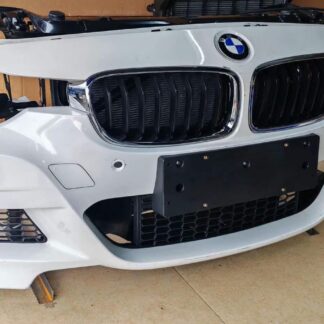 BMW 3 Series F30/F31 LCI M Performance Front Bumper (2015–2019) – Yas Marina Blue B68 – Complete OEM